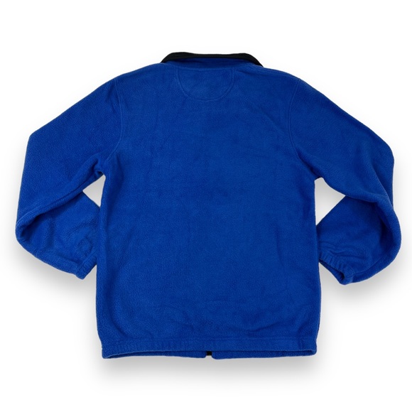 Baru Sports MENS SIZE XS Lightweight Fleece Full Zip Jacket Blue Zip Pockets New - Picture 4 of 14